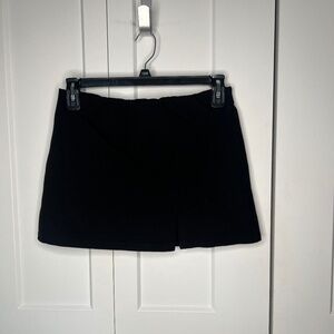 American Eagle Black Mini Skort Women's Size Large